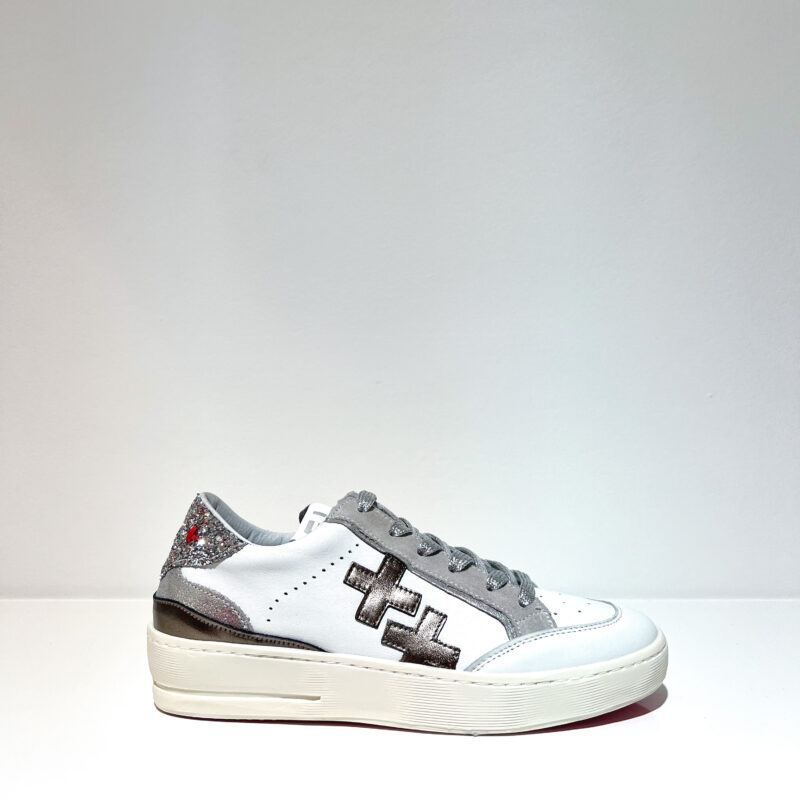 Sneaker Giove Vitto Bia.Silver